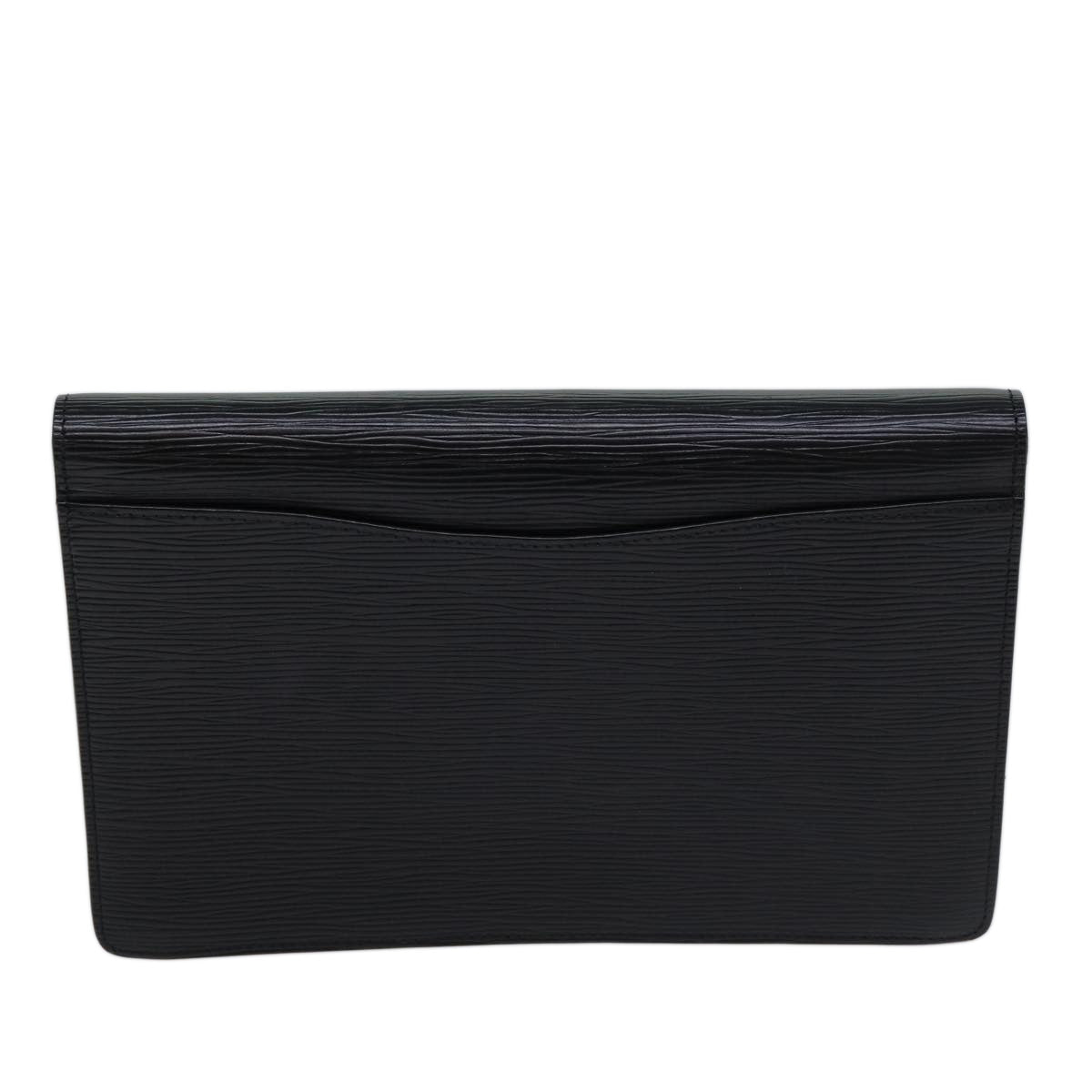 Louis Vuitton Epi Montaigne 27 Clutch Bag Black
