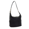 GUCCI GG Canvas Shoulder Bag Black 61700