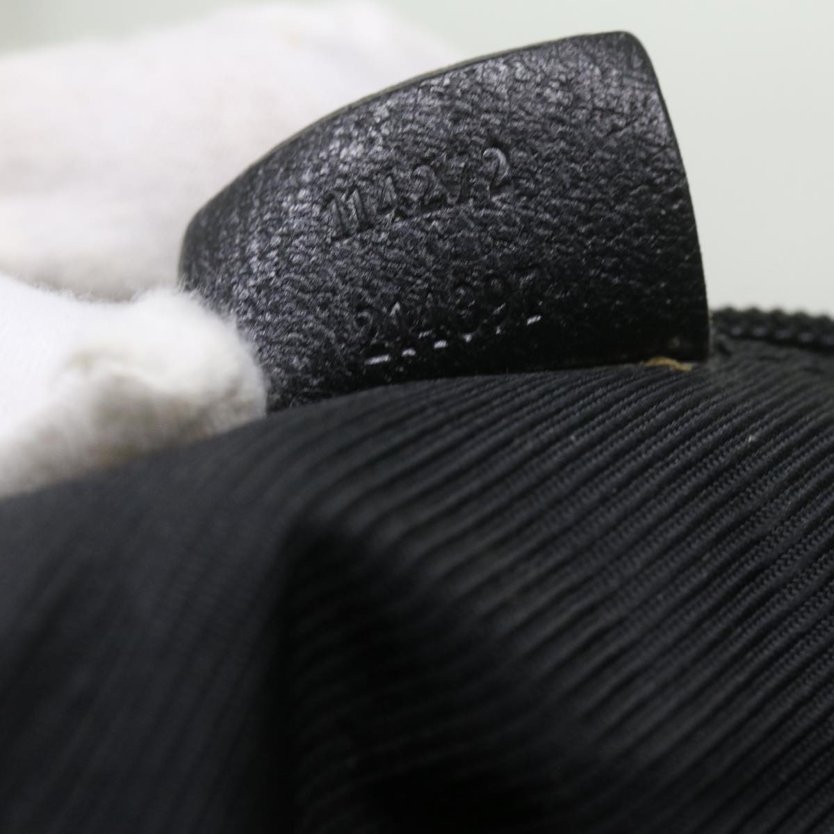 GUCCI GG Canvas Shoulder Bag Black 61704