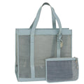 GUCCI Tote Bag Vinyl Light Blue 002 3754 0404 61705
