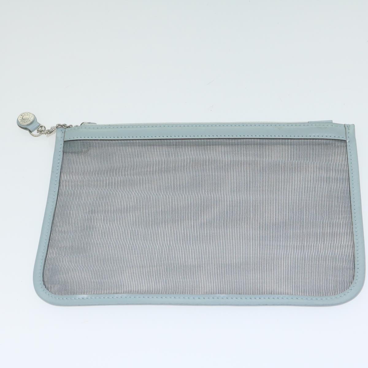 GUCCI Tote Bag Vinyl Light Blue 002 3754 0404 61705