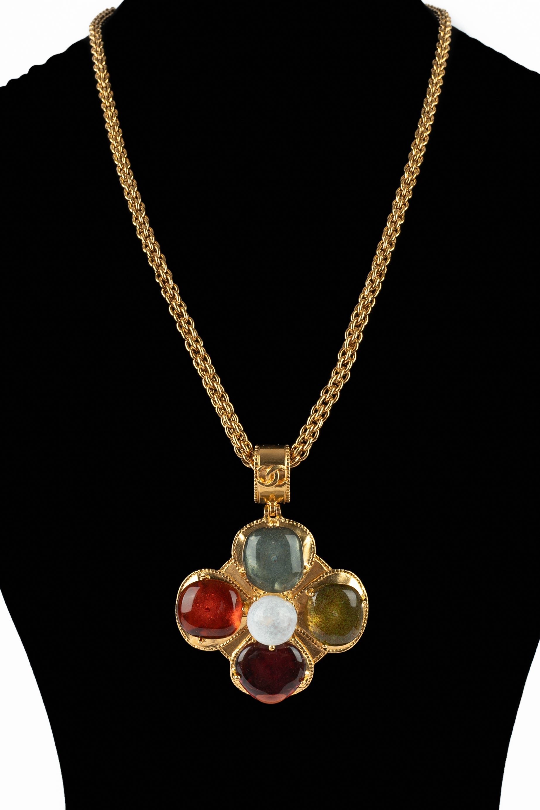 Collier pendentif Chanel 1997