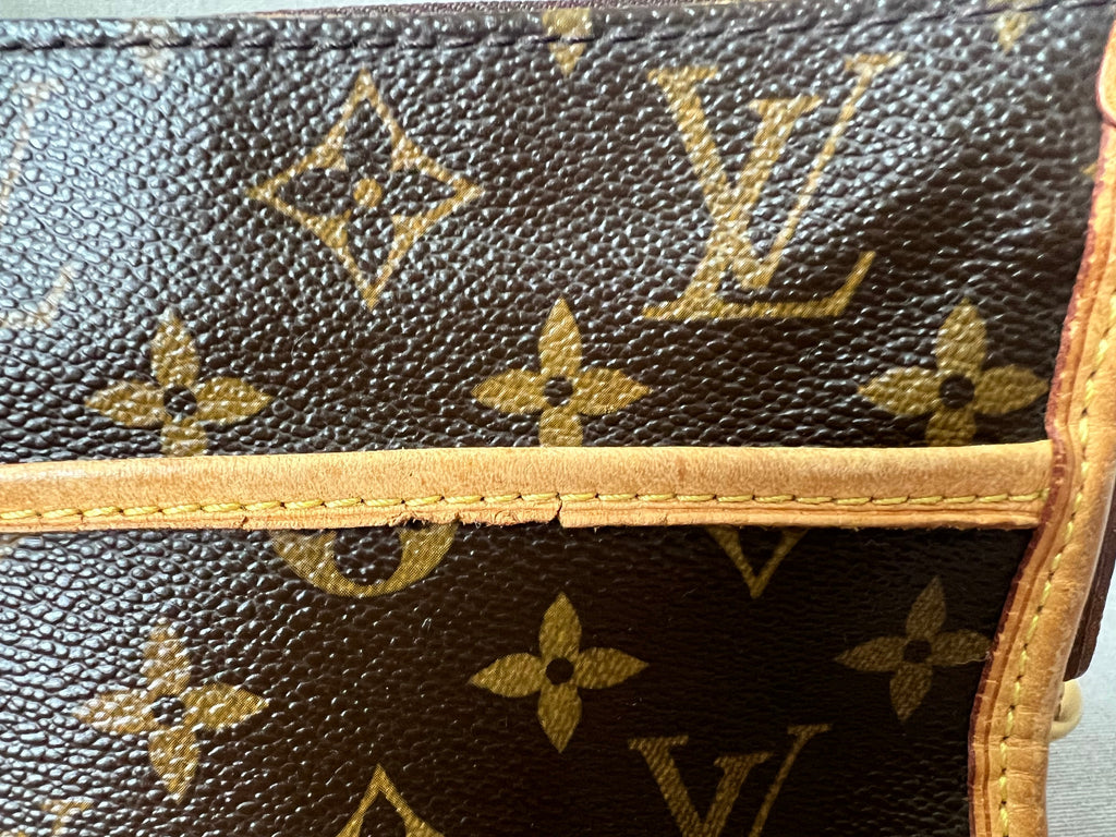 Louis Vuitton Popincourt with long strap in Monogram