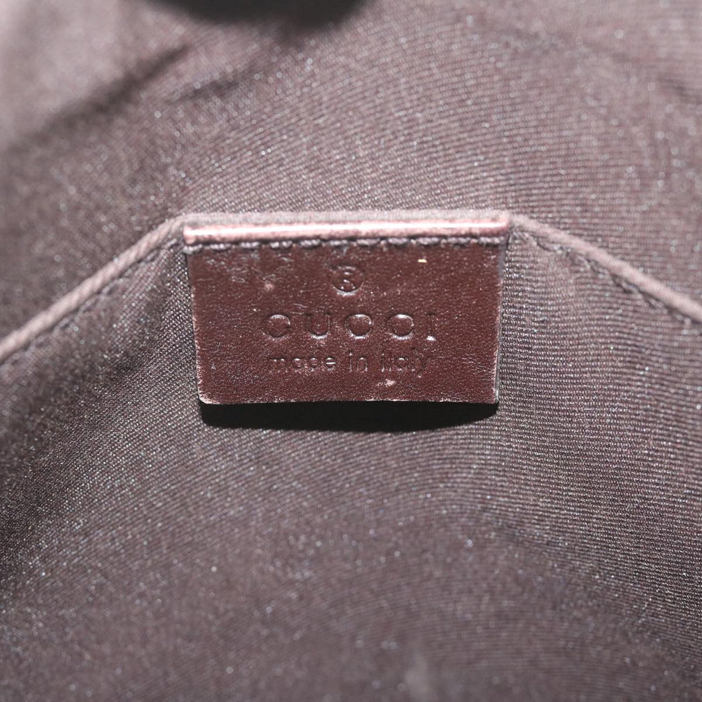 GUCCI GG Canvas Shoulder Bag Beige 147671 61787