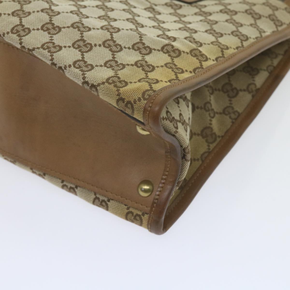 GUCCI GG Canvas Shoulder Bag Beige 110292 61802