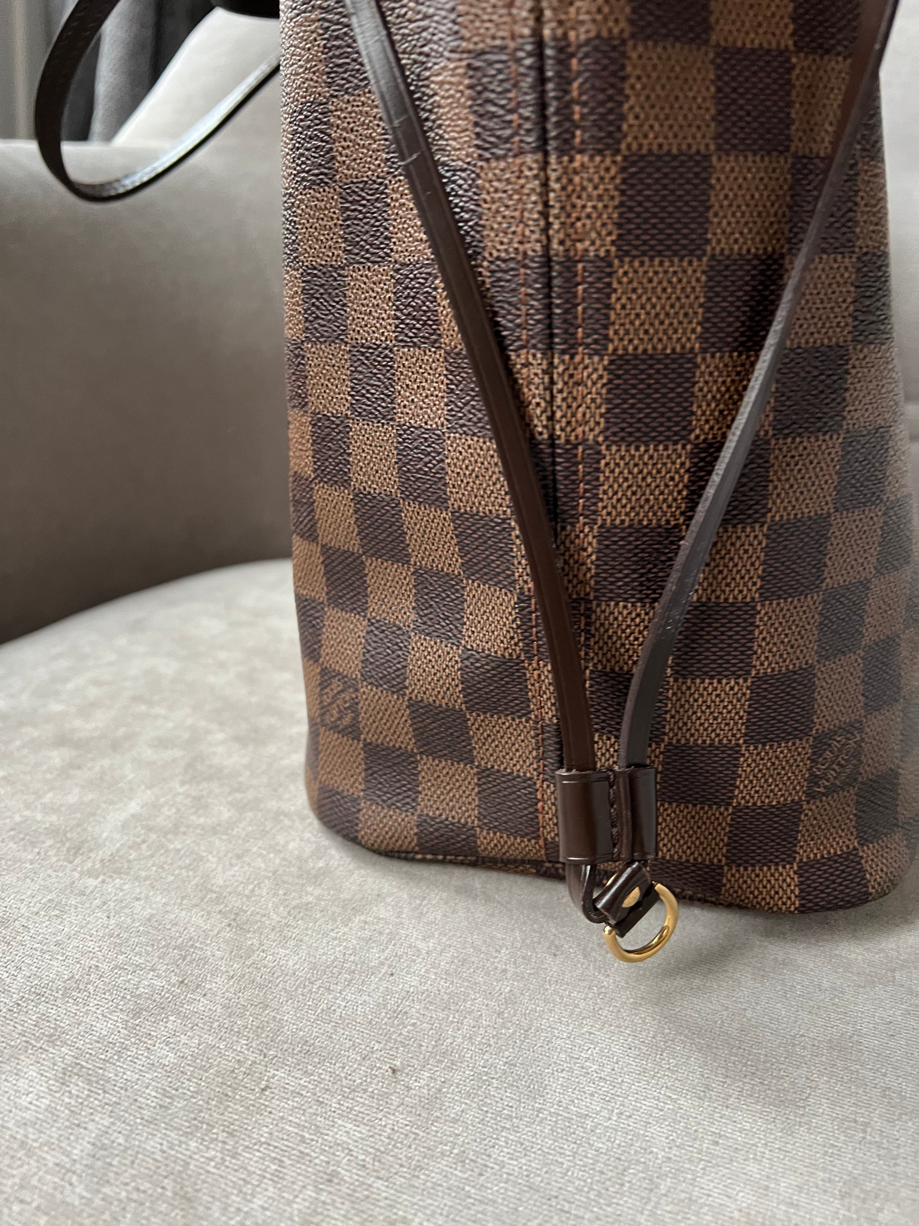 Louis Vuitton Neverfull MM Damier Ebene Cherry Interior (RRP £1410)