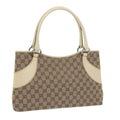 GUCCI GG Canvas Tote Bag Beige 113015 61839
