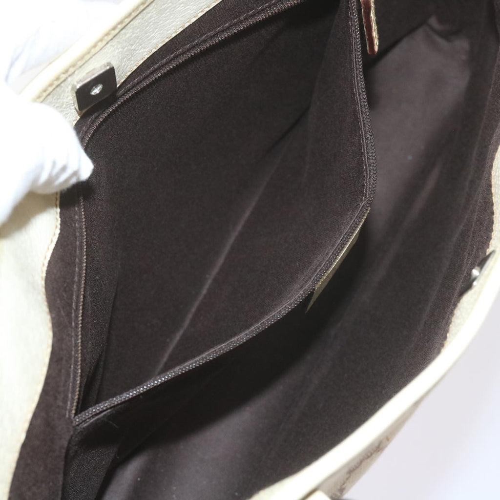GUCCI GG Canvas Tote Bag Beige 113015 61839