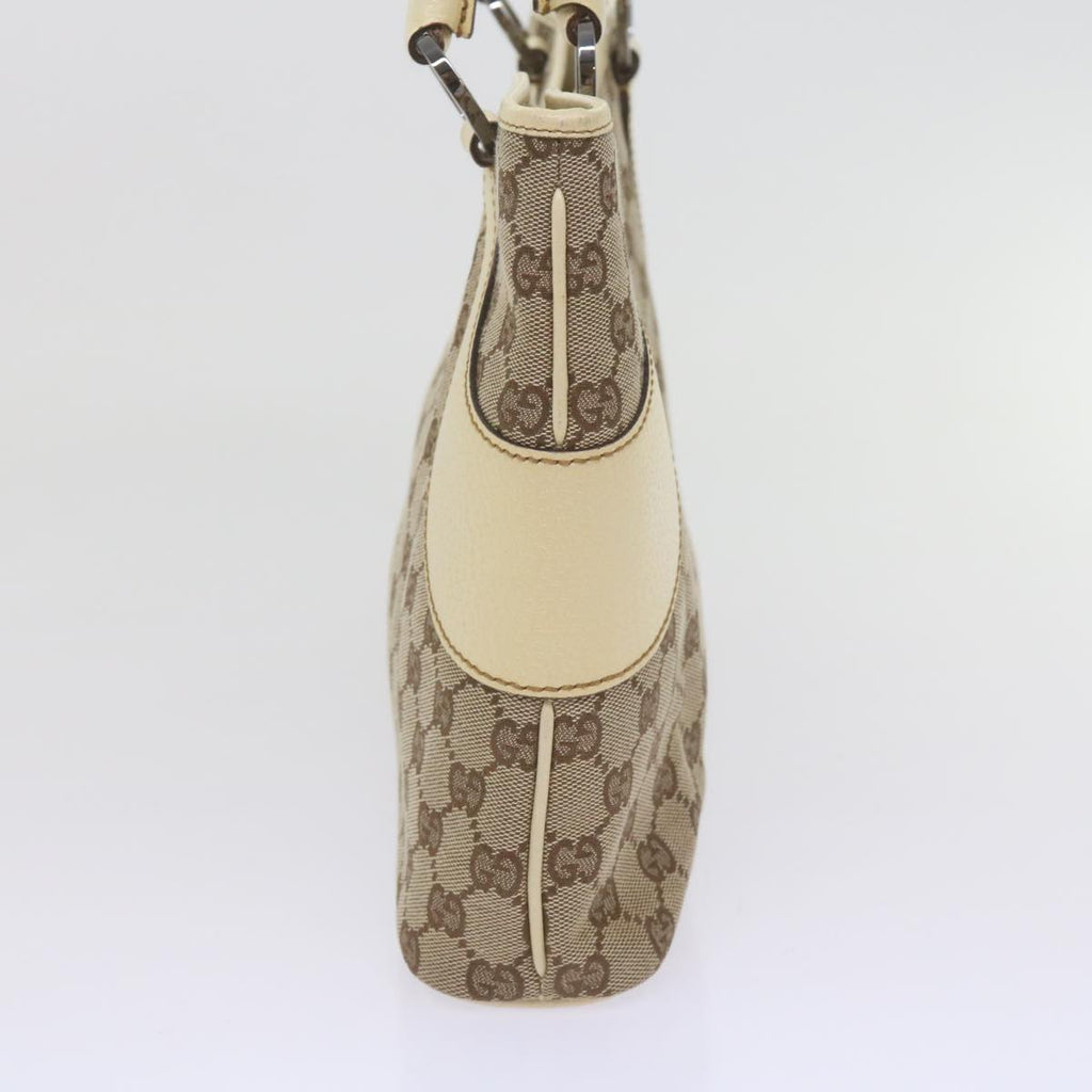 GUCCI GG Canvas Tote Bag Beige 113015 61839