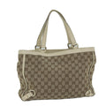 GUCCI GG Canvas Tote Bag Beige 170004 61842