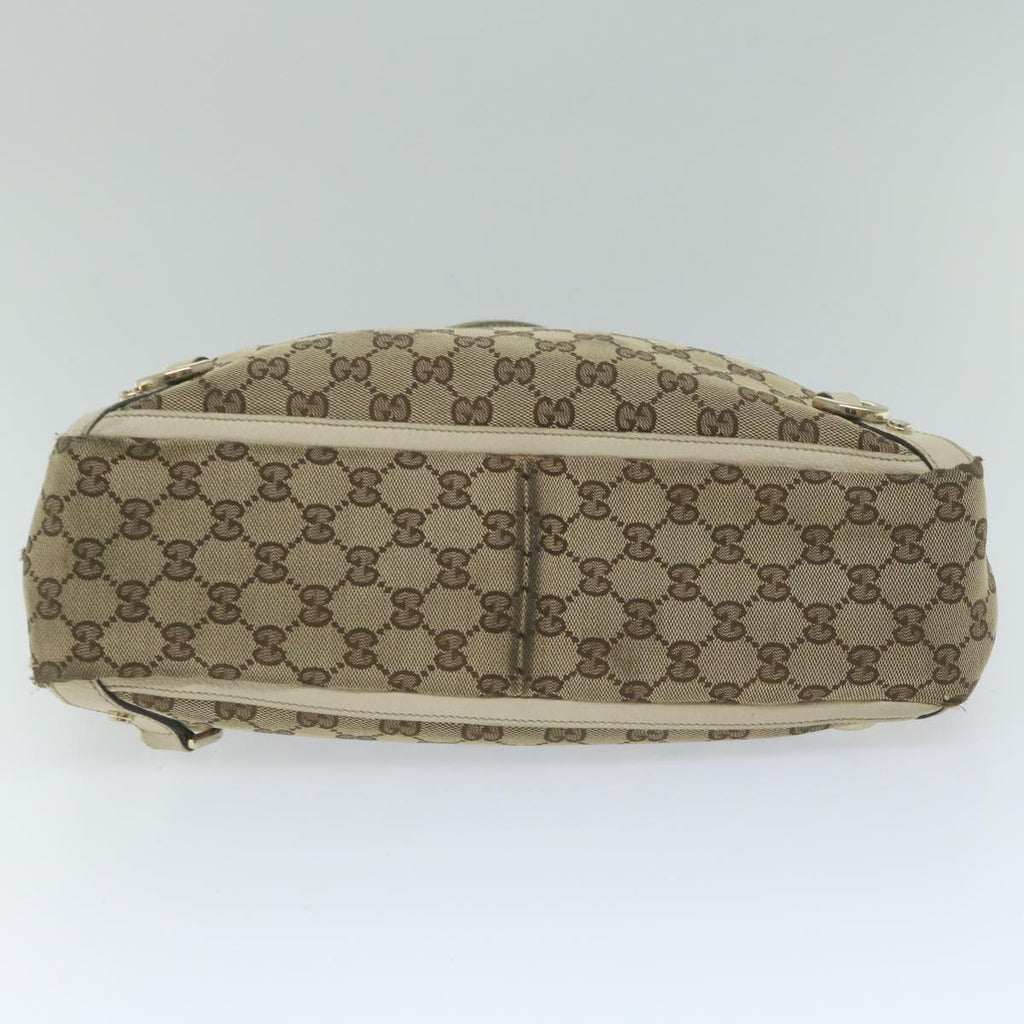 GUCCI GG Canvas Tote Bag Beige 170004 61842
