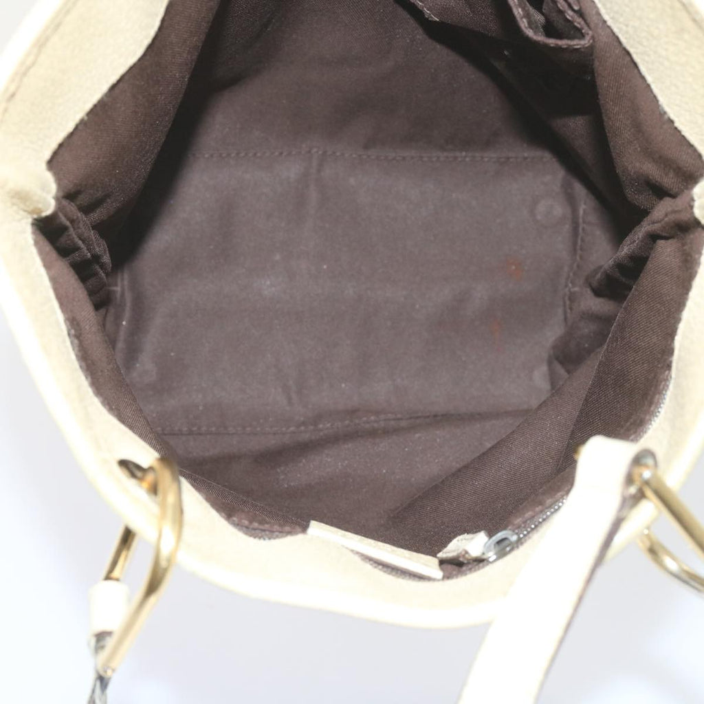 GUCCI GG Canvas Tote Bag Beige 120840 61846