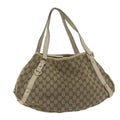 GUCCI GG Canvas Tote Bag Beige 130736 61847