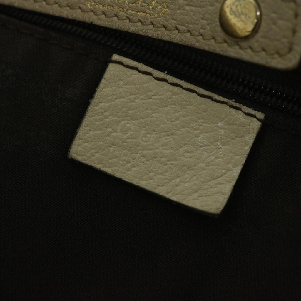 GUCCI GG Canvas Tote Bag Beige 130736 61847