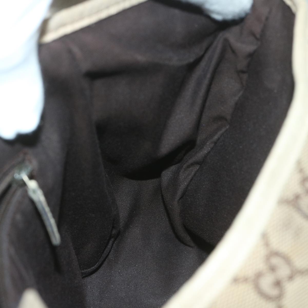 GUCCI GG Canvas Tote Bag Beige 130736 61847