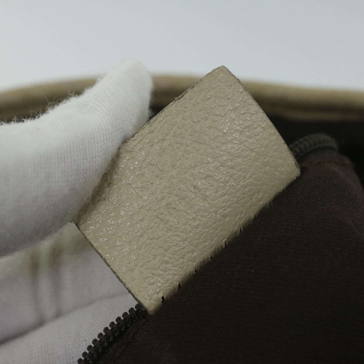 GUCCI GG Canvas Tote Bag Beige 130736 61847