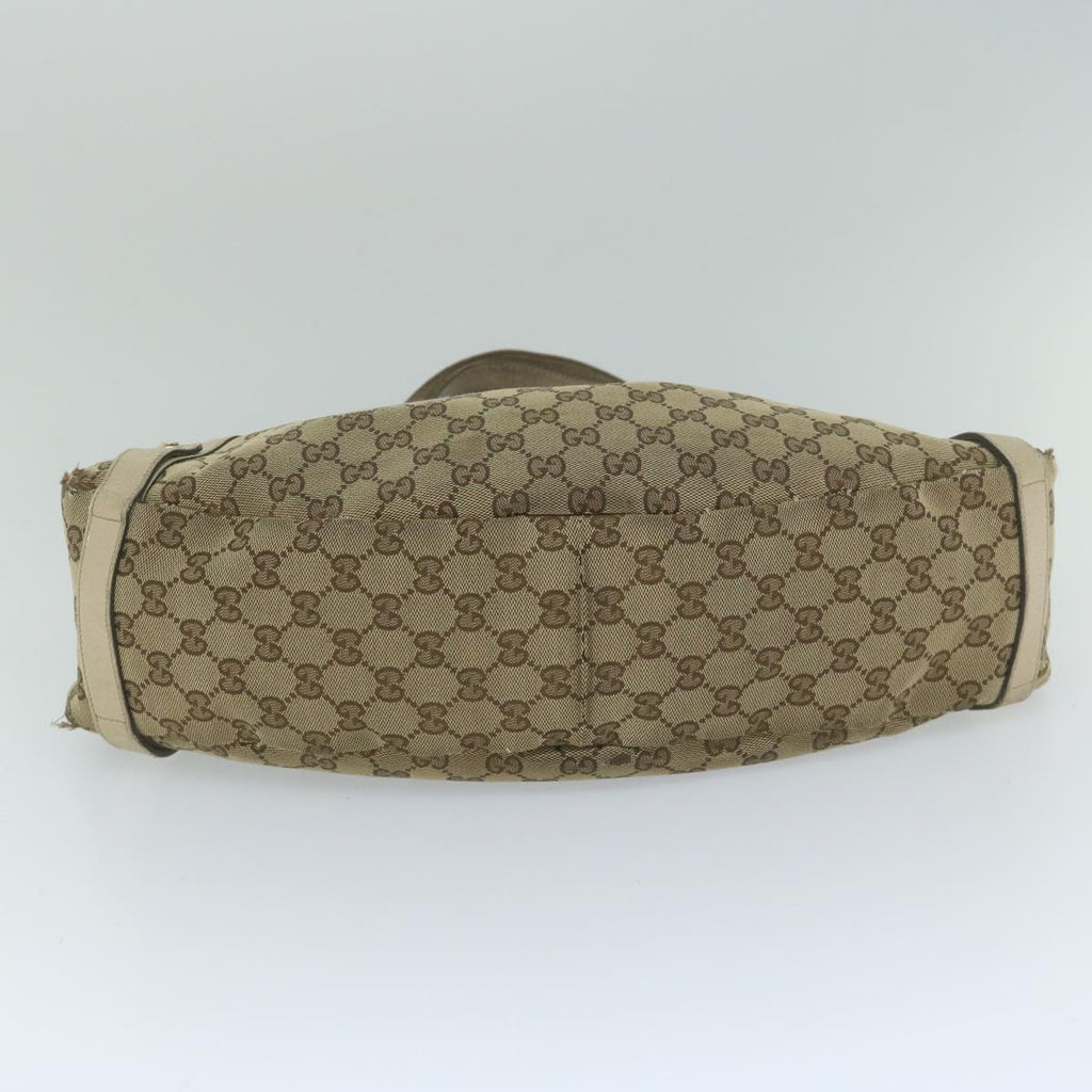 GUCCI GG Canvas Tote Bag Beige 130736 61847