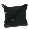 GUCCI GG Canvas Shoulder Bag Black 145857 61849