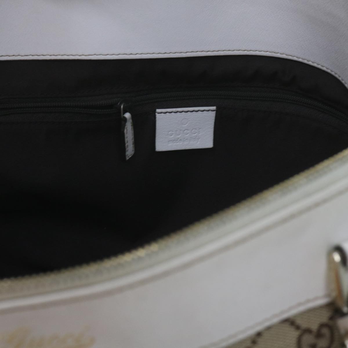 GUCCI GG Canvas Tote Bag Beige 189831 61851