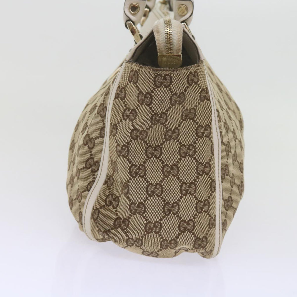 GUCCI GG Canvas Tote Bag Beige 189831 61851