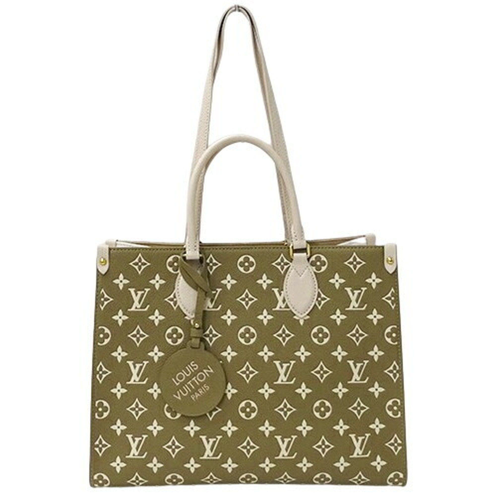 Louis Vuitton Onthego  Leather Tote Bag ()