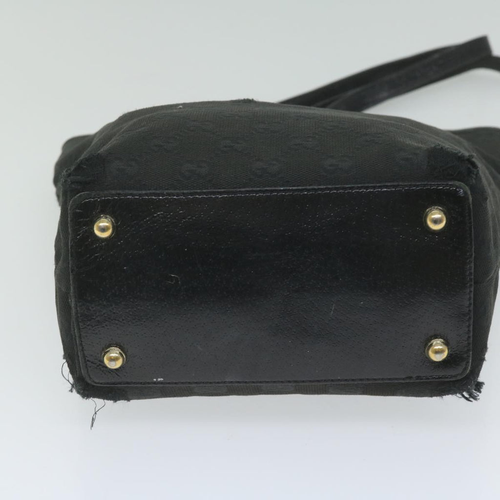 GUCCI GG Canvas Tote Bag Black 120840 61899