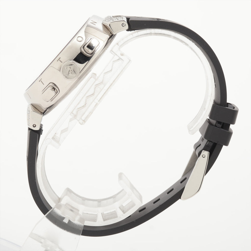 Louis Vuitton Tambour Larinth Cup Q11BK SS Loveyrinth QZ Black