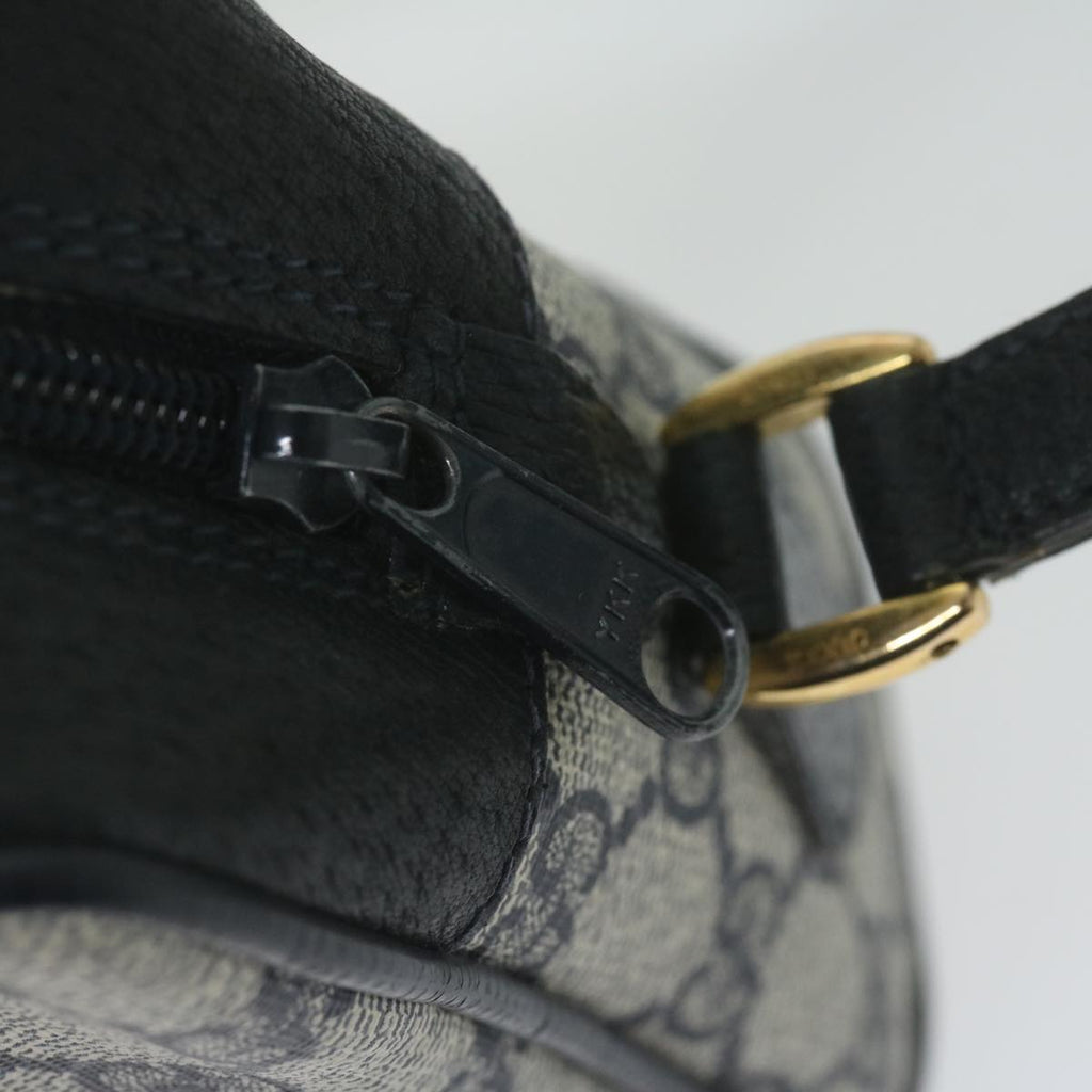 GUCCI GG Supreme Sherry Line Shoulder Bag Red Navy 56 02 004 61931