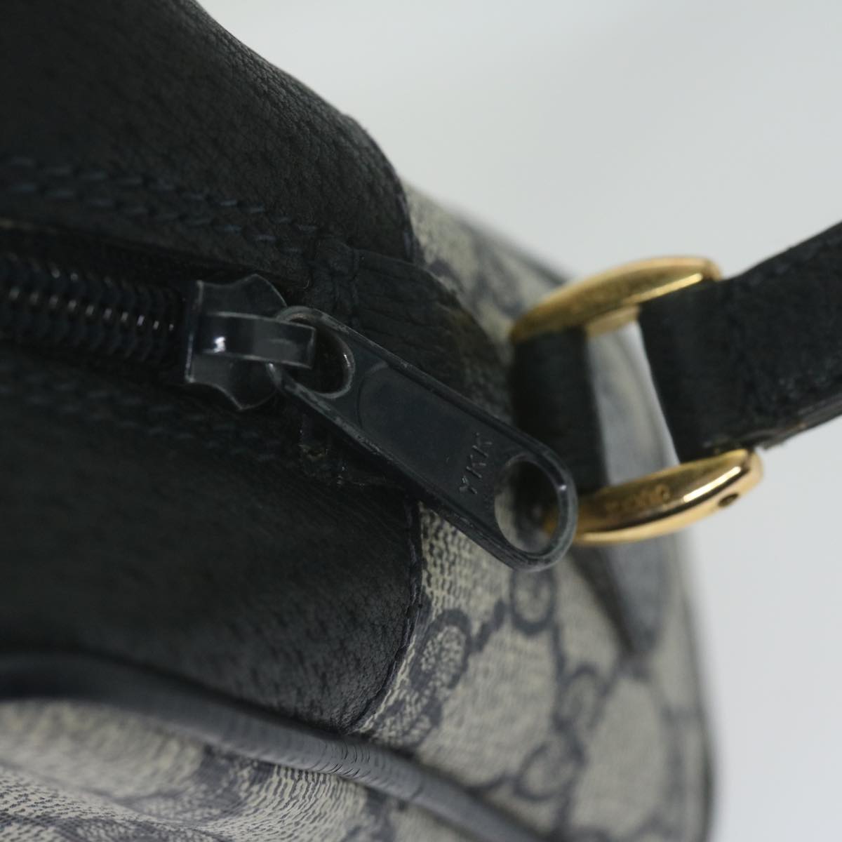 GUCCI GG Supreme Sherry Line Shoulder Bag Red Navy 56 02 004 61931