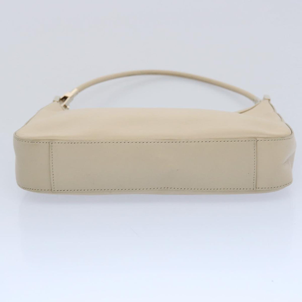 GUCCI Shoulder Bag Leather Outlet Cream 001 3812 61936
