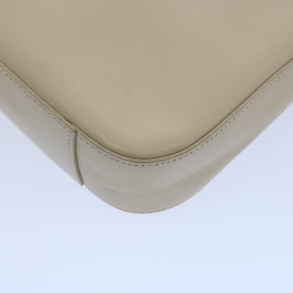 GUCCI Shoulder Bag Leather Outlet Cream 001 3812 61936