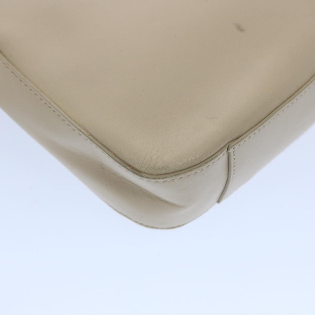 GUCCI Shoulder Bag Leather Outlet Cream 001 3812 61936