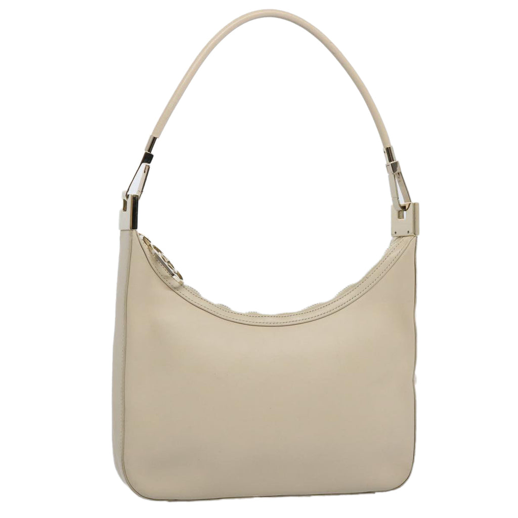 GUCCI Shoulder Bag Leather Outlet Cream 001 3812 61936
