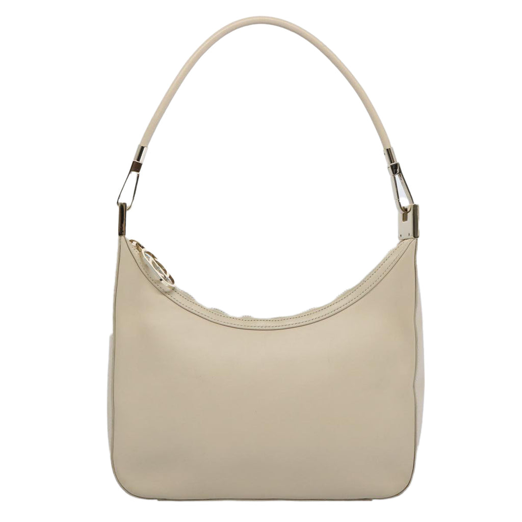 GUCCI Shoulder Bag Leather Outlet Cream 001 3812 61936