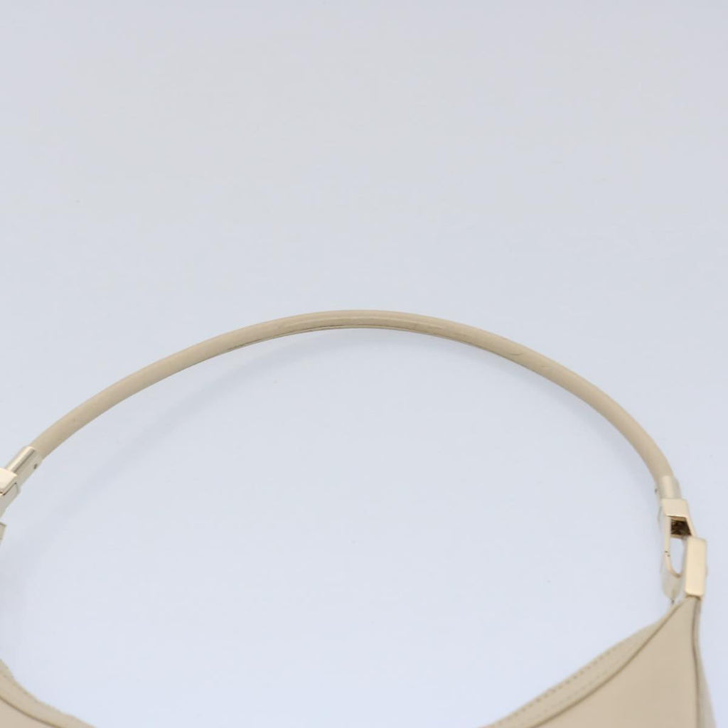 GUCCI Shoulder Bag Leather Outlet Cream 001 3812 61936