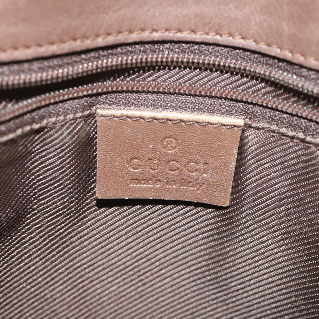 GUCCI GG Canvas Tote Bag Beige 31243 61956