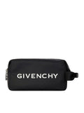 Miu Miu Men G-Zip Toiletry Bag In Nylon