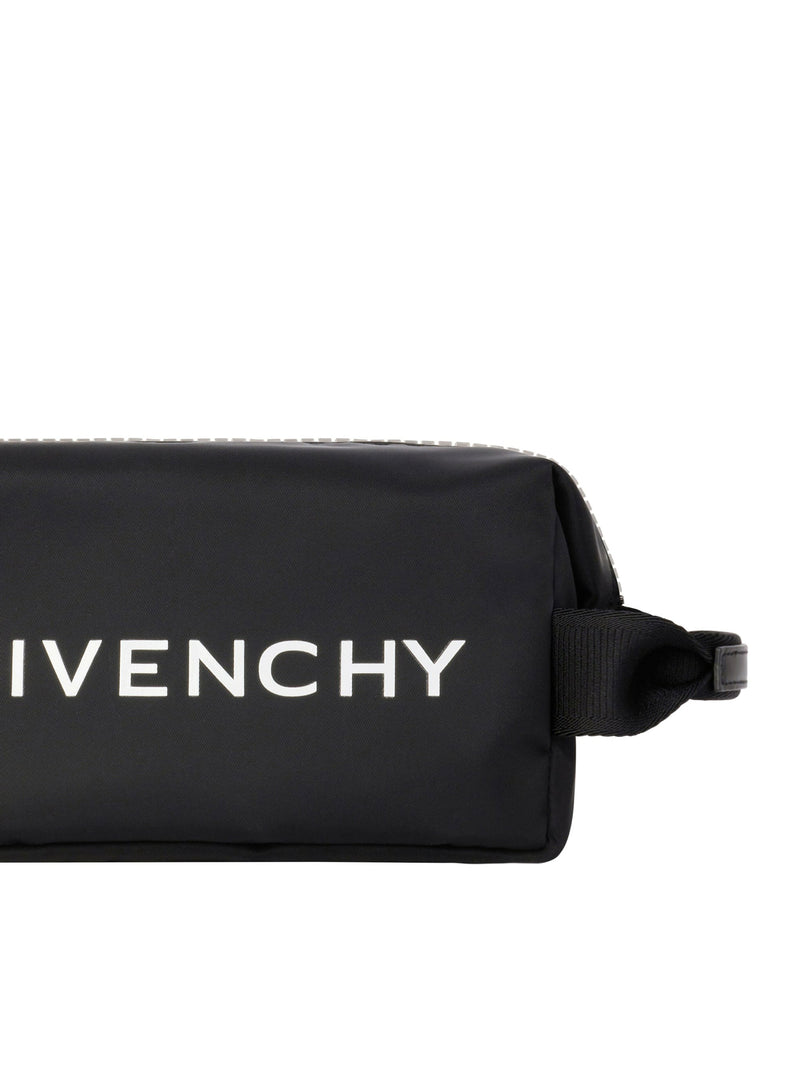 Miu Miu Men G-Zip Toiletry Bag In Nylon