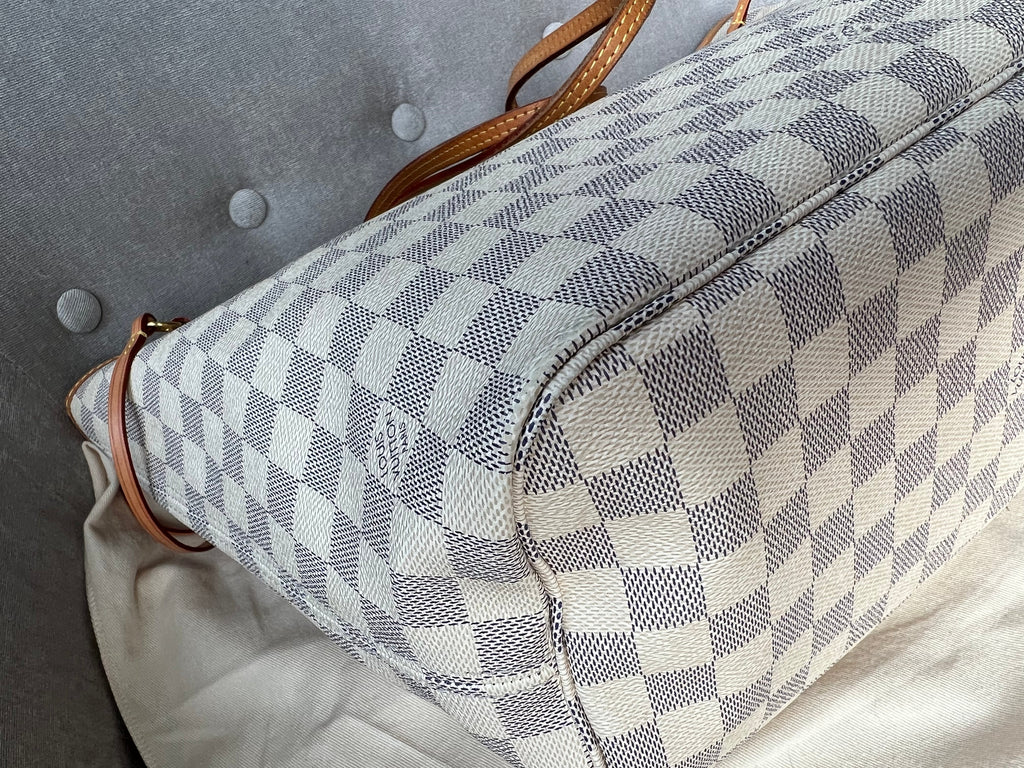 Louis Vuitton Neverfull MM  Damier Azur (RRP £1,410)