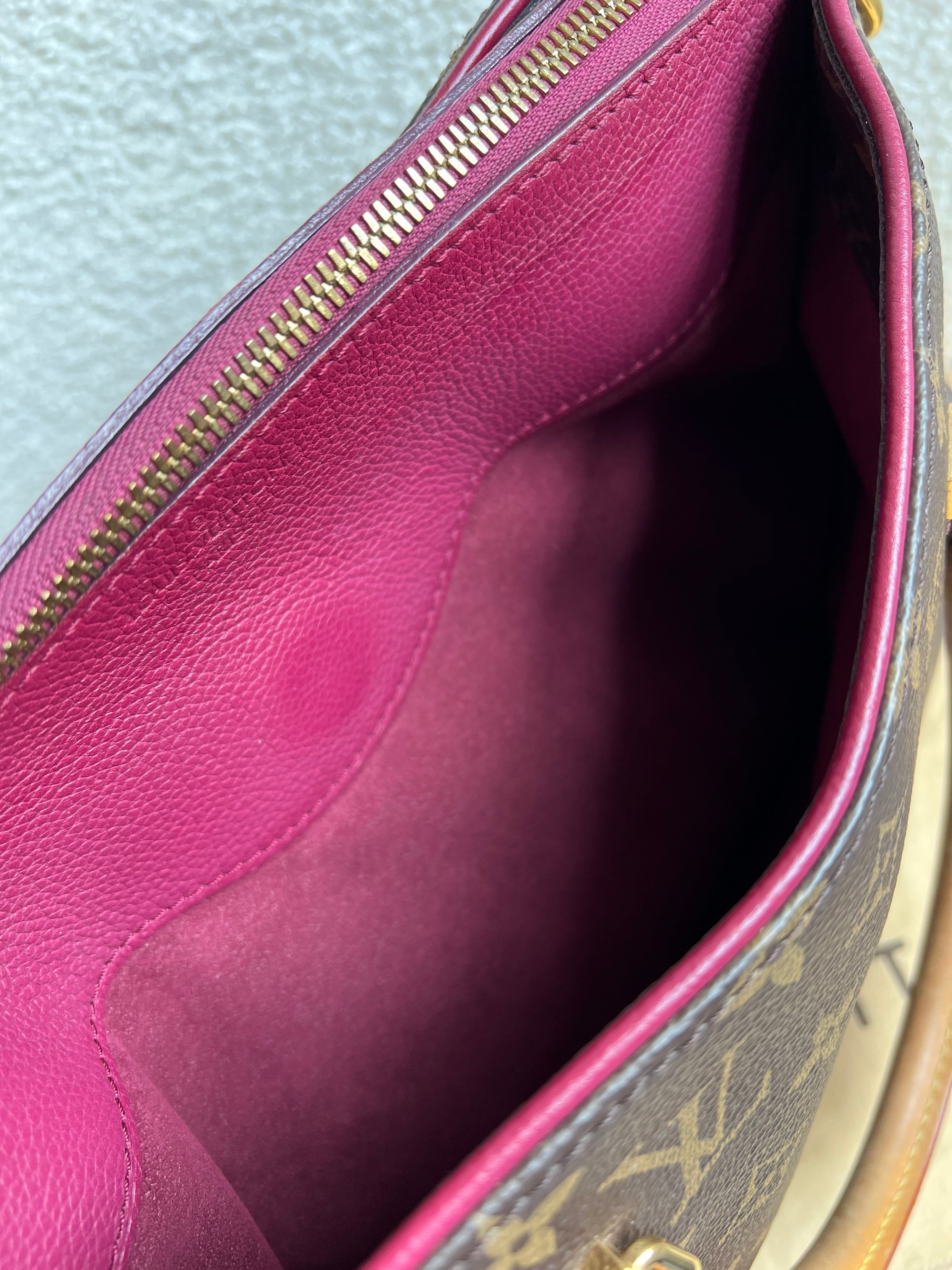 Louis Vuitton Pallas Tote in Monogram and Fuchsia (RRP £1960)