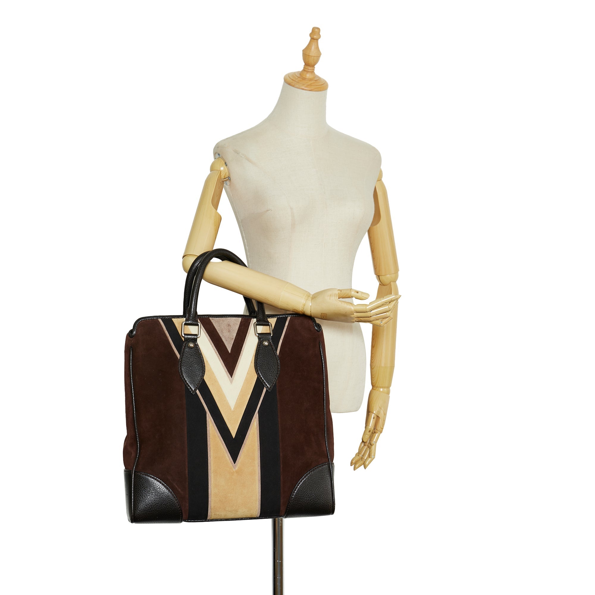 Louis Vuitton Innsbruck Cabas Brown Suede