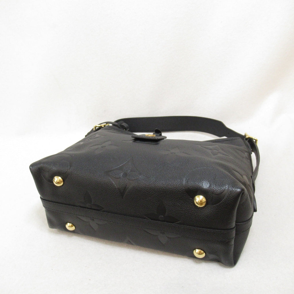 Louis Vuitton Louis Vuitton Carry All Zip NM PM Shoulder Bag Shoulder Bag Leather Monogram Emplant  Black M46288