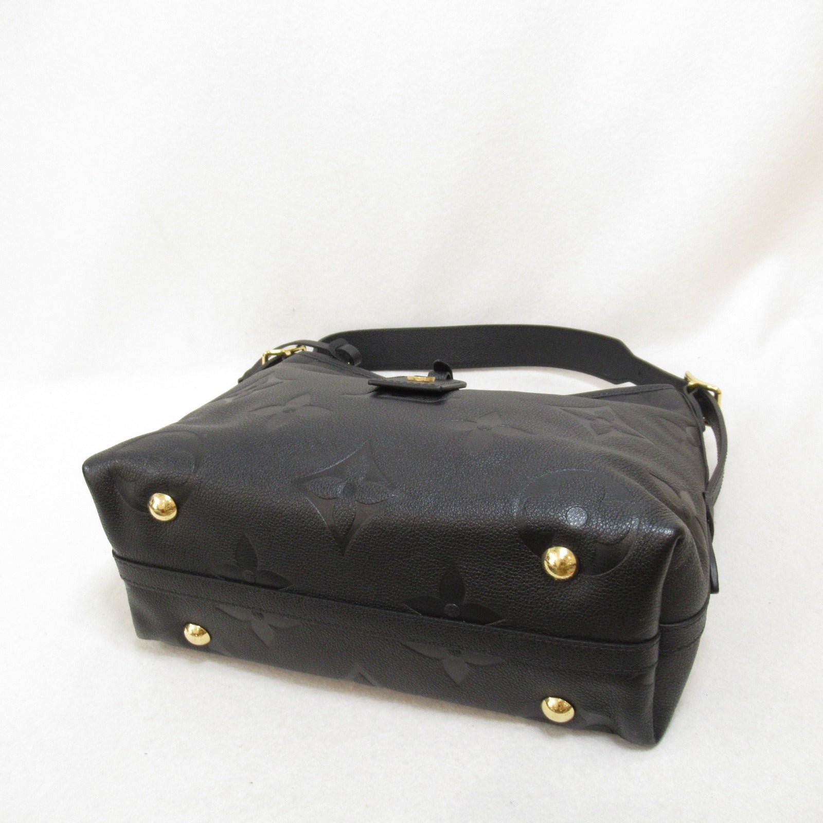 Louis Vuitton Louis Vuitton Carry All Zip NM PM Shoulder Bag Shoulder Bag Leather Monogram Emplant  Black M46288