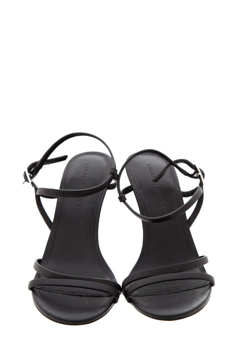 Sigerson Morrison Black Sculptural Wedge SZ 38.5