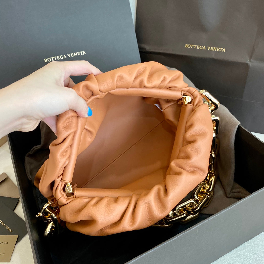 GLAMI Chain Pouch Light Orange, For Women, WomenÃƒÂ¢Ã¢â€šÂ¬Ã¢â€žÂ¢s Bags 12.2in/31cm