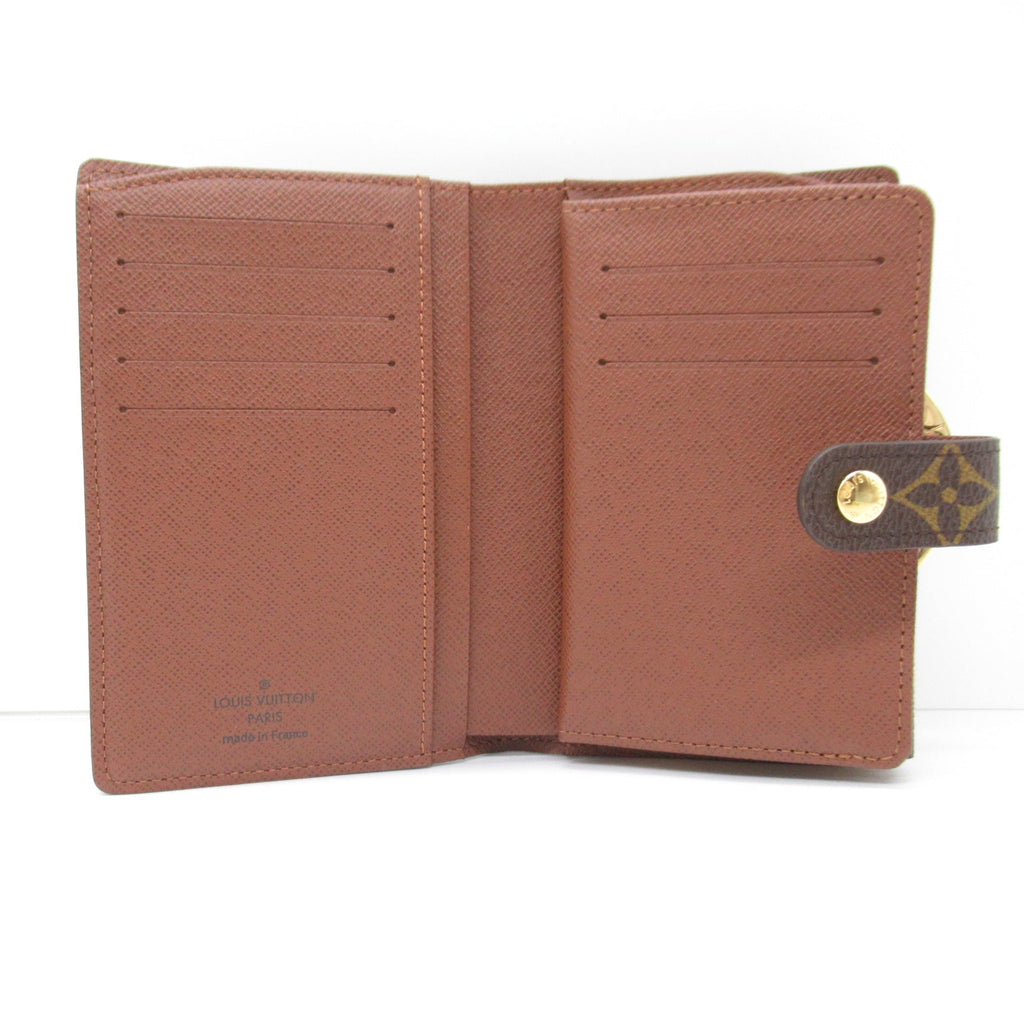 Louis Vuitton Louis Vuitton Portefolio Vienna Double Fold Wallet Wallet PVC Coated Canvas Monogram   Brown M61674