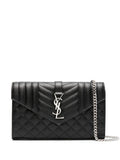 Matelasse Grain Quilted Clutch