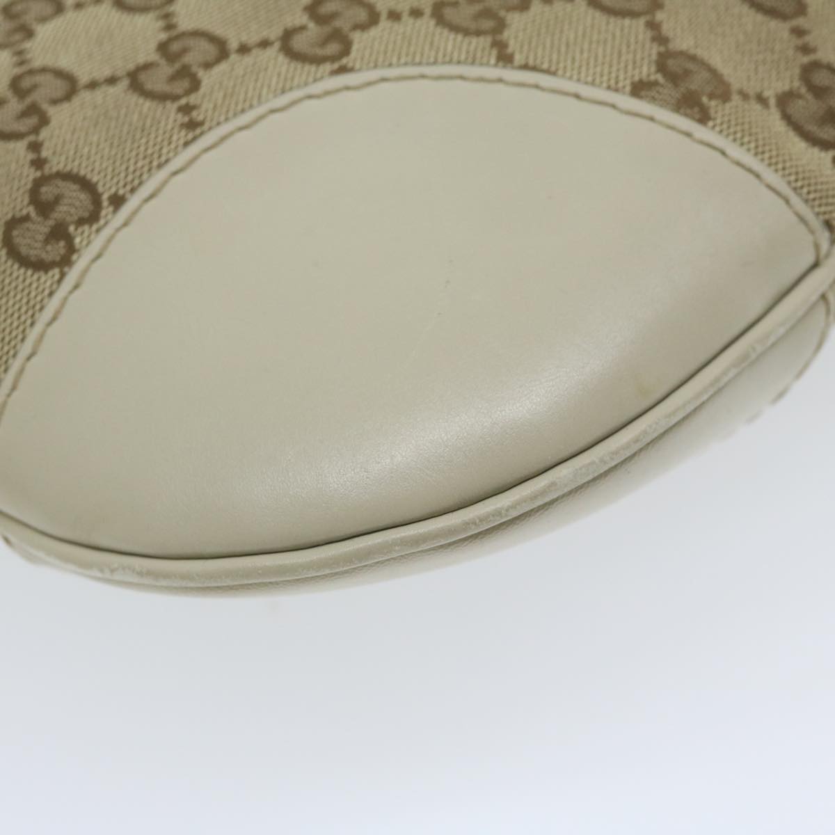 GUCCI GG Canvas Web Sherry Line Shoulder Bag Beige Red Green 257065 62082