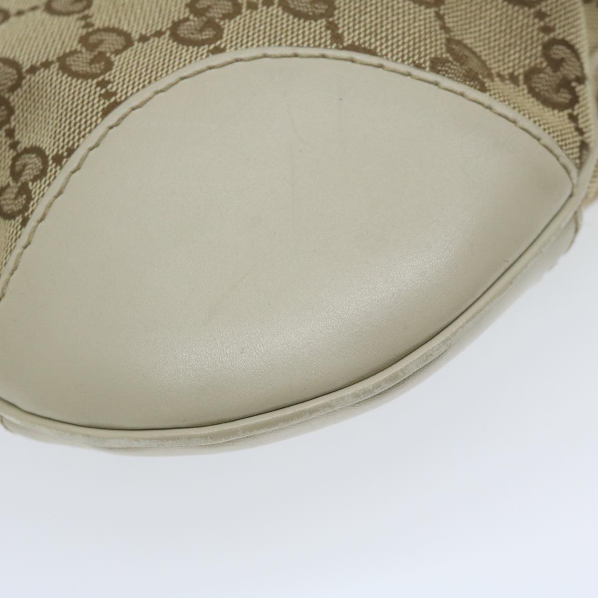 GUCCI GG Canvas Web Sherry Line Shoulder Bag Beige Red Green 257065 62082