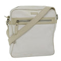 GUCCI GG implementation Shoulder Bag White 201448 62086